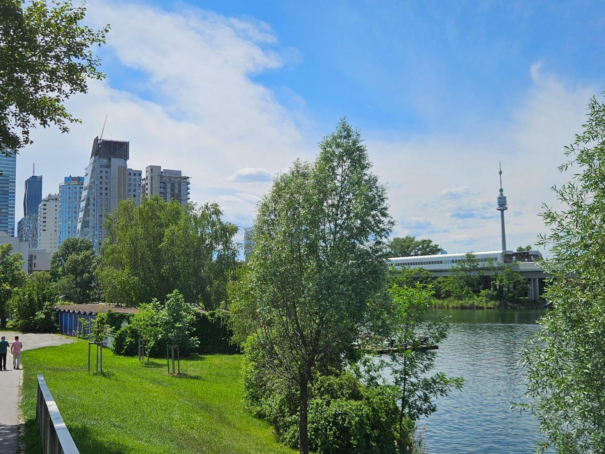 Yuki'S Place - Un-Vic, Danube Beach And Subway Near To Downtown Вена Экстерьер фото