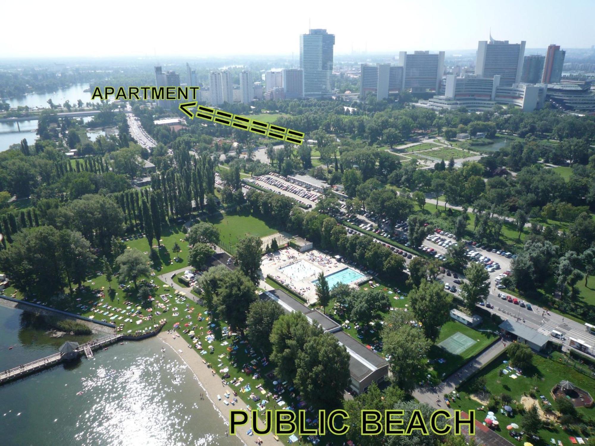 Yuki'S Place - Un-Vic, Danube Beach And Subway Near To Downtown Вена Экстерьер фото